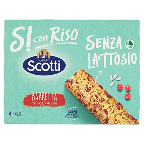 Si con Riso - Barrette Cereali ai Frutti Rossi - Snack Senza...
