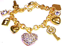 Carica l&#39;immagine nel visualizzatore di Gallery, FIA MONETTI Bracciale - oro - braccialetto di fascino - in confezione... - Ilgrandebazar