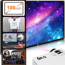 Carica l'immagine nel visualizzatore di Gallery, Proiettore DR.Q HI-04 con Schermo Supporta 1080P FHD, Mini... - Ilgrandebazar