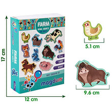 Carica l&#39;immagine nel visualizzatore di Gallery, MAGDUM Calamite Bambini Animali Fattoria – Grandi calamite frigo bambini –... - Ilgrandebazar
