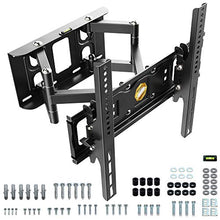 Carica l'immagine nel visualizzatore di Gallery, RICOO S6244, Supporto TV Parete, Girevole, Inclinabile, Televisore 32-55" (81-140cm) Staffa Universale, Televisione LED/Curvo, VESA 200x200-400x400