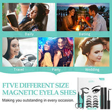 Carica l&#39;immagine nel visualizzatore di Gallery, Ciglia Magnetiche Eyeliner, Kit Finte Magnetiche, Eyeliner...