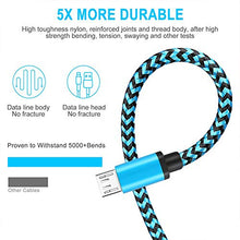 Carica l'immagine nel visualizzatore di Gallery, Cavo Micro USB 2M 3-Pezzi Android Aione Rapida Caricatore...