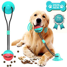 Carica l&#39;immagine nel visualizzatore di Gallery, VZATT Pet Palla con Ventosa, Giocattoli da Masticare per Cani, Gioco blu