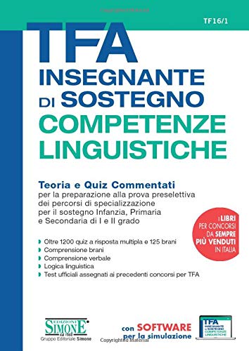 TFA Insegnante di sostegno - COMPETENZE LINGUISTICHE - Teoria e Quiz... - Ilgrandebazar
