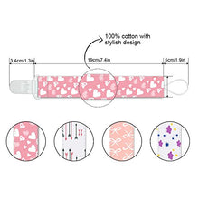 Carica l&#39;immagine nel visualizzatore di Gallery, Ciuccio Clip Baby, Catena Clips in Plastica Infantile, Clipe Ragazze - Ilgrandebazar