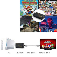 Carica l&#39;immagine nel visualizzatore di Gallery, Musou Adattatore Wii a HDMI 1080P Full HD Convertitore, NTSC / PAL TV...