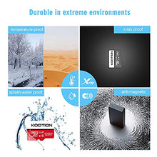 Carica l&#39;immagine nel visualizzatore di Gallery, KOOTION 128GB Scheda di Memoria Micro SD U1 A1 4K Scheda MicroSDXC 128 Giga Classe 10 UHS-I Memory Card TF Alta Velocità Fino a 100MB/s per Telefono,Videocamera,Gopro