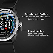 Carica l'immagine nel visualizzatore di Gallery, Smartwatch, braccialetto fitness orologio sportivo Smart Watch con...