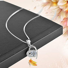 Carica l&#39;immagine nel visualizzatore di Gallery, Amilril Collana Cuore Donna, Argento Sterling 925 Ciondolo Cuore, Regali... - Ilgrandebazar