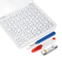 Carica l&#39;immagine nel visualizzatore di Gallery, 36pcs Rocchetti per Macchina da Cucire, Aoger Plastica rocchetti Vuoto per...