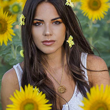 Carica l&#39;immagine nel visualizzatore di Gallery, Tacobear Collana Donna Argento Oro Girasole You are My - Ilgrandebazar