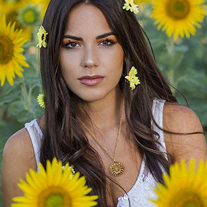 Tacobear Collana Donna Argento Oro Girasole You are My - Ilgrandebazar