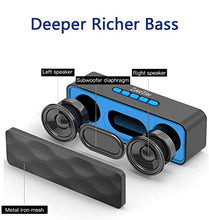 Carica l&#39;immagine nel visualizzatore di Gallery, ZoeeTree S1 Altoparlante Bluetooth Portatili, Cassa con Audio Nero