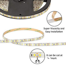 Carica l&#39;immagine nel visualizzatore di Gallery, LEDMO striscia LED bianco 6000K 2835 600led IP65 Impermeabile strisce 600leds - Ilgrandebazar