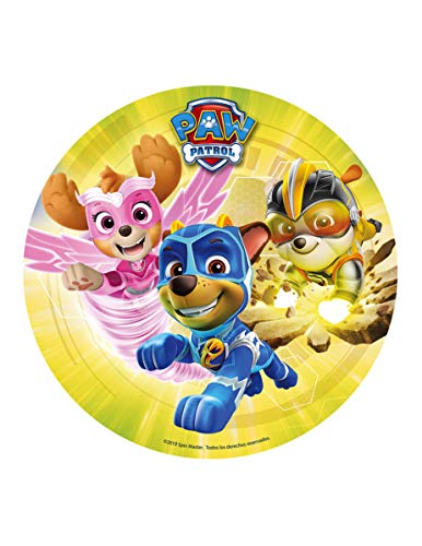Generique - Disco in Ostia Paw Patrol 20 cm Taglia Unica