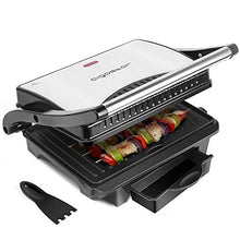 Carica l&#39;immagine nel visualizzatore di Gallery, Aigostar Hett 30HHJ - Panini Maker/Griglia, Pressa a sandwich, 30HHJ, 1000w - Ilgrandebazar