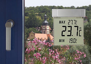 TFA Vision 30.1025 Termometro Digitale da Finestra argento - Ilgrandebazar