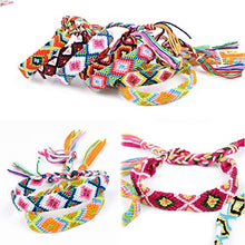 Carica l'immagine nel visualizzatore di Gallery, MEJOSER 14 Pezzi Braccialetti Amicizia Intrecciato Colorato 14