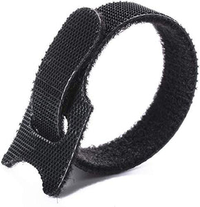 ZWOOS 100 Pezzi Fascette Riutilizzabili, Stringicavi del cavo Regolabili,...