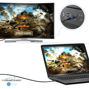 KabelDirekt 2m Cavo Micro HDMI, compatibile con (HDMI 2.0a/b 2.0/1.4a,