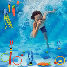 Carica l&#39;immagine nel visualizzatore di Gallery, Killow Giocattoli da Immersione ,34pz Piscina Subacquea Immersioni...