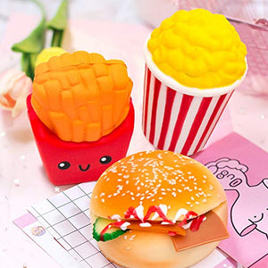 MMTX 3 Pezzi Giocattoli per Squishies a Crescita lenta,Soft Cut Squeeze KFC - Ilgrandebazar