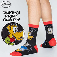 Carica l&#39;immagine nel visualizzatore di Gallery, Disney Calzini Uomo - Calze Uomo Topolino Baby Yoda Pacco da 5 Calzini Uomo Divertenti 39-45 Mickey Bobba Feet Star Wars Gadget Calzini Uomo Confezione Regalo (Multi Goofy)