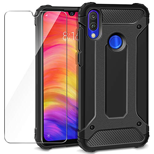 AROYI Cover Xiaomi Redmi Note 7 + Pellicola Protettiva in Vetro Temperato,... - Ilgrandebazar