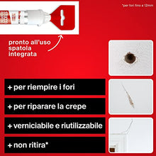 Carica l&#39;immagine nel visualizzatore di Gallery, Fischer Stucco Veloce NTJH con Spatola Integrata per Coprire Fori e Crepe, Bianco, per Muro, Intonaco, Cartongesso, 552152