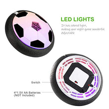 Carica l'immagine nel visualizzatore di Gallery, BelleStyle Air Hover Calcio, Aria Power Soccer con Calcio Obiettivo Colore...