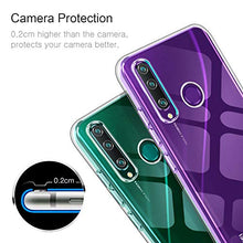 Carica l'immagine nel visualizzatore di Gallery, YNMEacc Cover per Huawei Y6p Custodia, Trasparente Custodia Sottile Silicone...