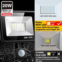 Carica l&#39;immagine nel visualizzatore di Gallery, ESLAS Faretto con Sensore di Movimento 20W Faro LED Esterno IP65... - Ilgrandebazar