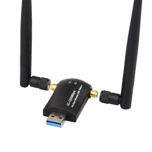 Flybiz Chiavetta WiFi 1200Mpbs, Adattatore USB 3.0 WiFi, Dual Band... - Ilgrandebazar
