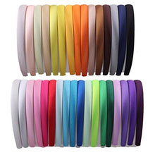 Carica l'immagine nel visualizzatore di Gallery, Candygirl 20 Pezzi 10 mm Bambina/ Ragazze Fascia per Capelli in Raso... - Ilgrandebazar