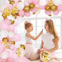Carica l'immagine nel visualizzatore di Gallery, Evance 128 Pezzi Kit ghirlanda palloncino arco palloncini Rosa 128