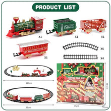 Carica l&#39;immagine nel visualizzatore di Gallery, DONGQI Trenino Natalizio,Treno elettrico di Natale,Trenino Natale con Luci e Suoni per Natale Decorazioni, Trenino Natalizio Regalo per Bambini natalizio