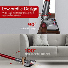 Carica l&#39;immagine nel visualizzatore di Gallery, Muzili Aspirapolvere Portatile Senza Fili 3 in 1, Scopa Elettrica 120W - Ilgrandebazar