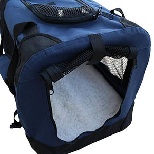 YATEK Scatola Pieghevole per Cani, con Dimensione S (49,5 x 34,5 x 35cm)