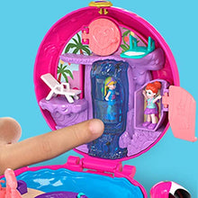 Carica l'immagine nel visualizzatore di Gallery, Polly Pocket- Cofanetto Piscina dei Fenicotteri Giocattolo per Bambini...