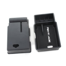 Carica l&#39;immagine nel visualizzatore di Gallery, Vano portaoggetti secondario da bracciolo per auto, colore nero e box Storage - Ilgrandebazar