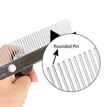 Carica l&#39;immagine nel visualizzatore di Gallery, ASOCEA Pet Dog Grooming extra-large rastrello pettine Deshedding Tool beauty...