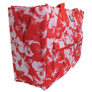 Aqua Di Mare Borsa Quadrata Stampata Rosso M,
