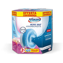 Carica l'immagine nel visualizzatore di Gallery, Ariasana Aero 360° Ricarica TAB Lavanda per dispositivo Aero 360° kit, assorbi umidità in Tab profumata rilassante, elimina i cattivi odori, aromaterapia, 2 TAB da 450g