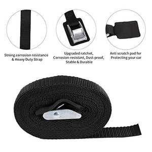 2 Pezzi Cinghie con cricchetto, KNMY Cinghia di fissaggio, di...