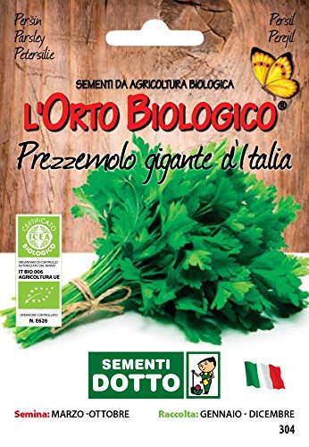 Sdd O.Bio_Prezzemolo Gigante d'Italia Seme, 0.02x15.5x10.8 cm