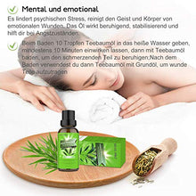Carica l'immagine nel visualizzatore di Gallery, Tea Tree Oil Puro 100% Olio Essenziale di Albero del Tè Naturale - Olio Essenziale Tea Tree Olio di Acne - Anti Acne e Brufoli Trattamento per Pelli Impure, per Aromaterapia Diffusore - 30ml