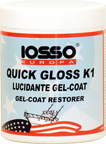 Iosso Quick Gloss K1, Pasta Lucidante per Vetroresina, 500 ml