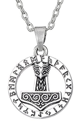 Dawapara Antico Simbolo di Alimentazione Mito Mjolnir Norse God of Thunder...