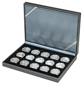 Lindner 2363-15 NERA Coin Case XM with 15 square compartments for coins or... - Ilgrandebazar
